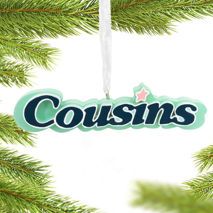 Cousins Ornament created by HALLMARK and designed by Ornament Shop