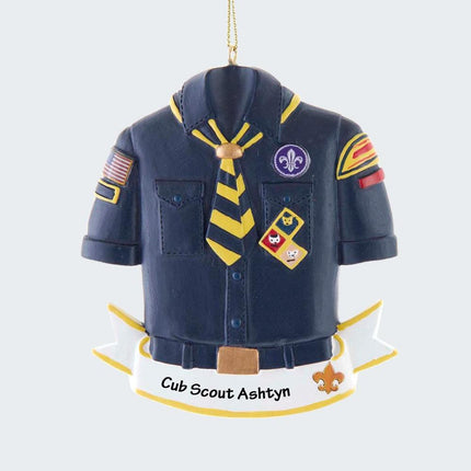 Cub Scout Ornament created by KURT ADLER and designed by Ornament Shop