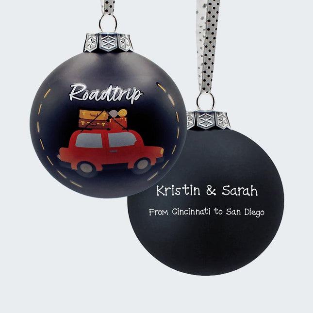 Custom Road Trip Ball Ornament created by ORNAMENT SHOP