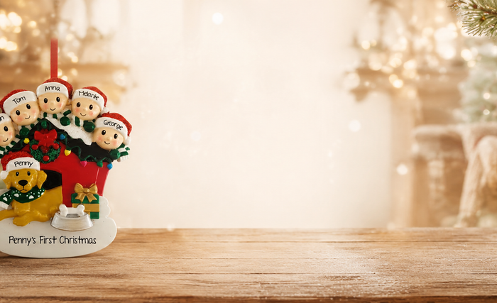 <h2><strong>25% OFF</strong></h2><h6>select Family Christmas Ornaments</h6><h6><em>September 4-September  7</em></h6>