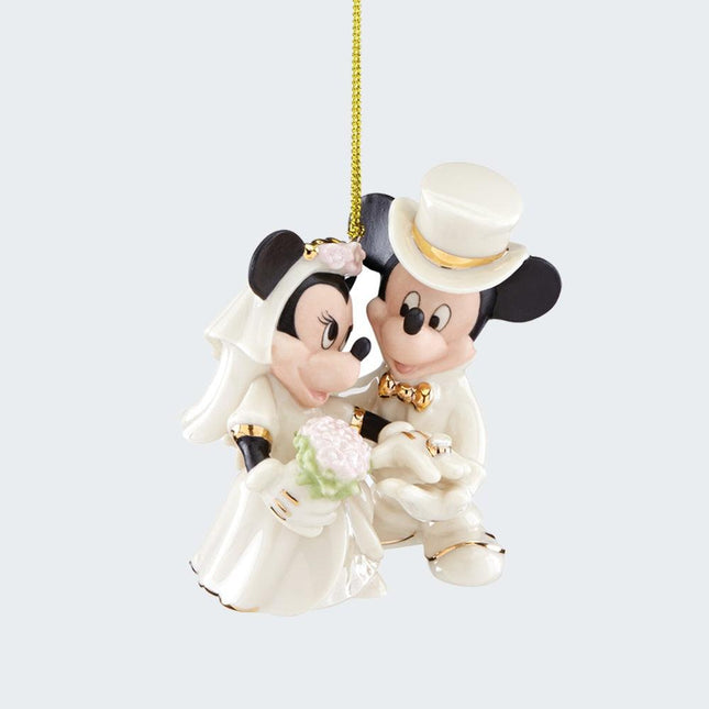 Disney Minnies Dream Wedding Ornament created by LENOX and designed by Ornament Shop