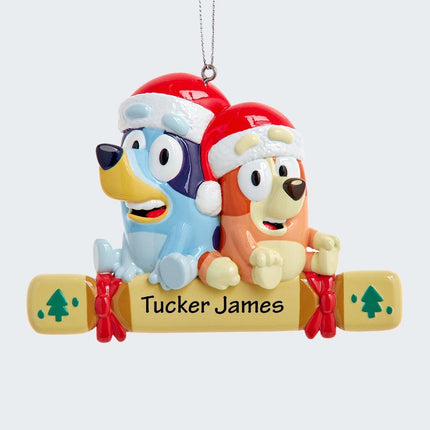 Disney's Bluey & Bingo Ornament created by KURT ADLER and designed by Ornament Shop