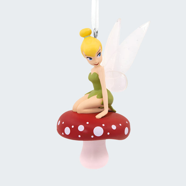 Disney Tinkerbell On Mushroom Ornament created by HALLMARK and designed by Ornament Shop