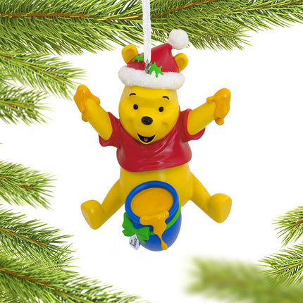 decorative hallmark disney winnie the pooh- pooh with honey pot christmas ornament – Christmas ornament, holiday tree decorat