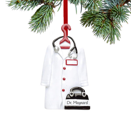 Doctor's Coat Ornament created by RUDOLPH AND ME and designed by Ornament Shop