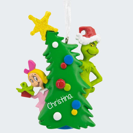 Dr. Seuss How the Grinch Stole Christmas Grinch and Cindy Lou Who Ornament