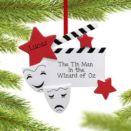Drama Faces Ornament created by RUDOLPH AND ME and designed by Ornament Shop