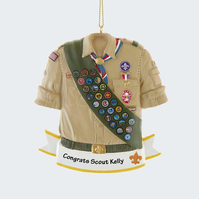 Eagle Scout Ornament created by KURT ADLER and designed by Ornament Shop