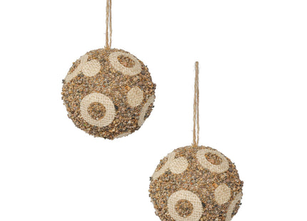 10CM POLKA DOTS BALL (2 PCS)