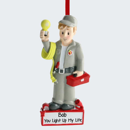 Electrician on the Job Ornament created by ORNAMENT SHOP