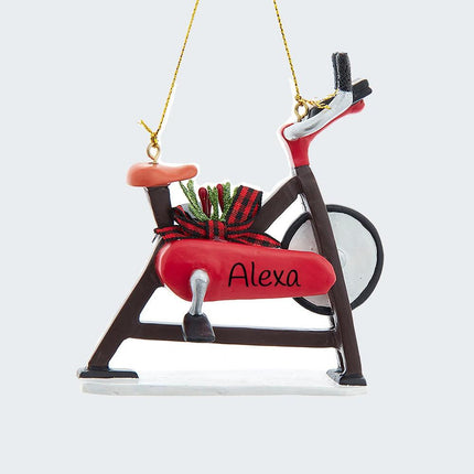 Exercise Bicycle Ornament created by KURT ADLER and designed by Ornament Shop