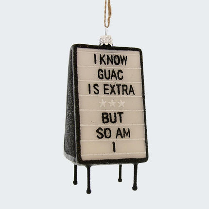 Extra Guac Ornament created by ORNAMENT SHOP