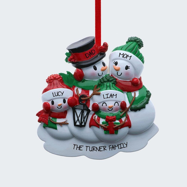 Family of 4 Ornament created by ORNAMENT SHOP