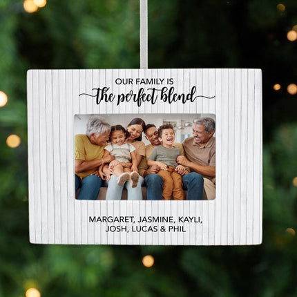 Family Personalized Photo Frame Ornament created by ORNAMENT SHOP