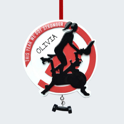 Peloton Personalized Ornament created by ORNAMENT SHOP