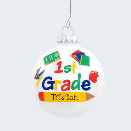 First Grade Ornament created by BRONNERS and designed by Ornament Shop