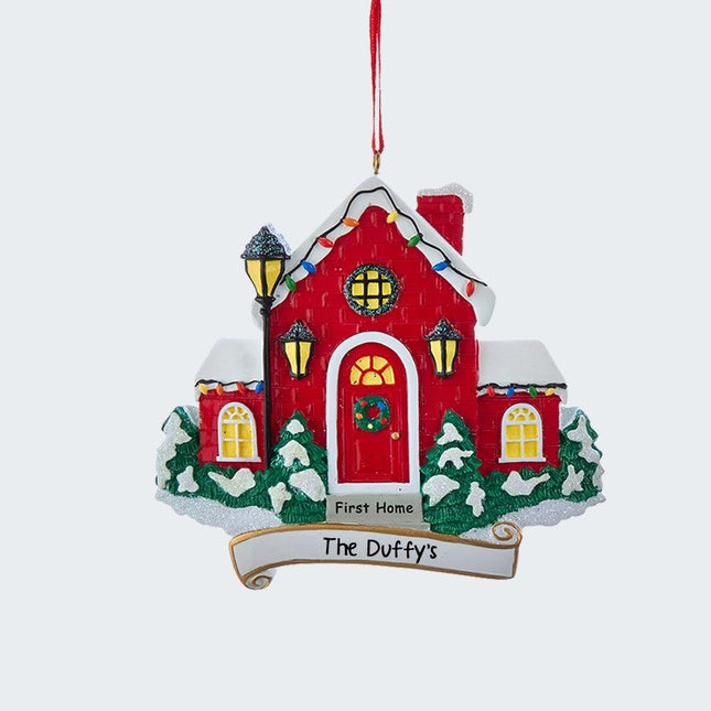 First Home Ornament created by KURT ADLER and designed by Ornament Shop