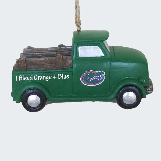 Florida Gators Truck Ornament created by SEASONS DESIGNS and designed by Ornament Shop