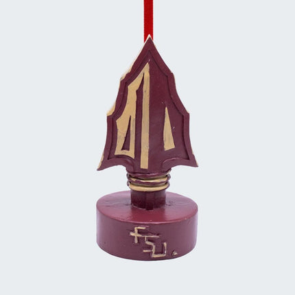 Florida State Mascot Head Ornament created by SEASONS DESIGNS and designed by Ornament Shop