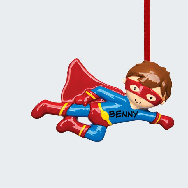 Flying Super Hero Ornament created by ORNAMENT SHOP