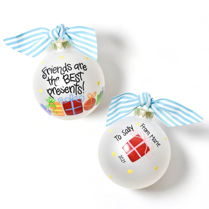 Friends Are The Best Presents Ornament created by ORNAMENT SHOP