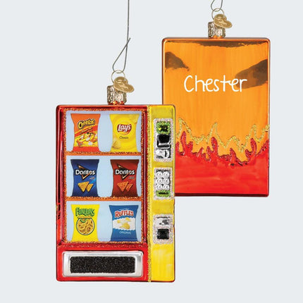 Frito Lay Chip Vending Machine Ornament created by OLD WORLD CHRISTMAS and designed by Ornament Shop