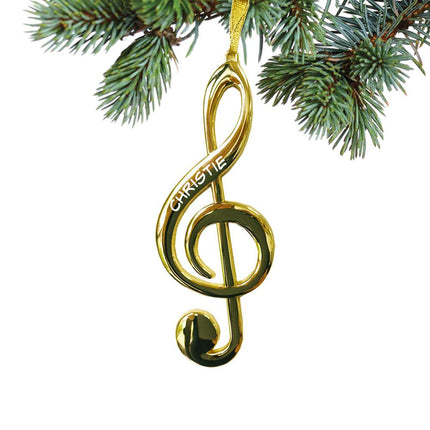 G Clef Ornament created by BROADWAY and designed by Ornament Shop