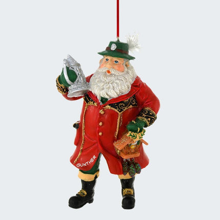 German Santa with Beer Stein Ornament created by BRONNERS and designed by Ornament Shop