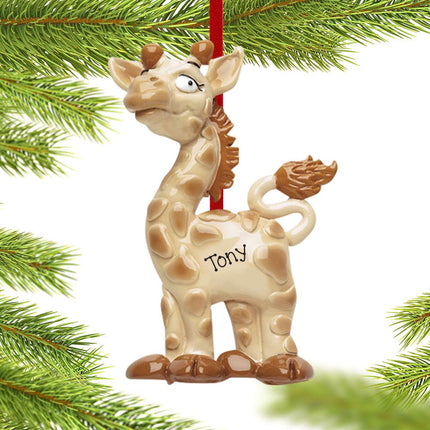 Giraffe Ornament created by RUDOLPH AND ME and designed by Ornament Shop
