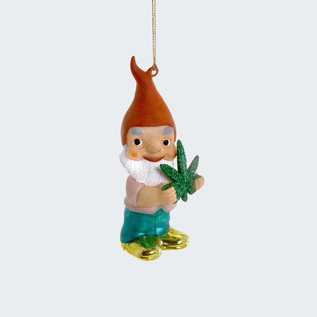 Gnome With Cannabis Ornament created by ORNAMENT SHOP