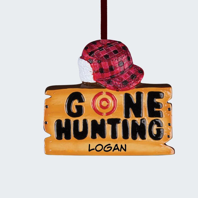 Gone Hunting Ornament created by ORNAMENT SHOP