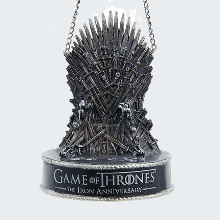 GOT 10th Anniversary Throne Ornament created by KURT ADLER and designed by Ornament Shop