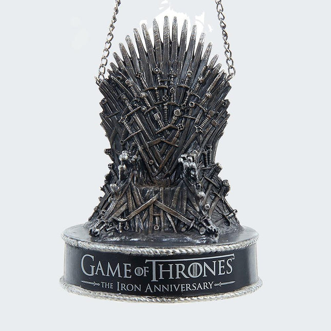 GOT 10th Anniversary Throne Ornament created by KURT ADLER and designed by Ornament Shop