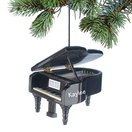 Grand Piano Black Ornament created by BROADWAY and designed by Ornament Shop