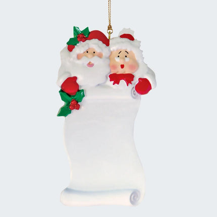 Grandma and Grandpa With List Ornament created by RUDOLPH AND ME and designed by Ornament Shop