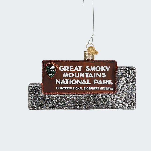 Great Smoky Mountains National Park Ornament created by OLD WORLD CHRISTMAS and designed by Ornament Shop