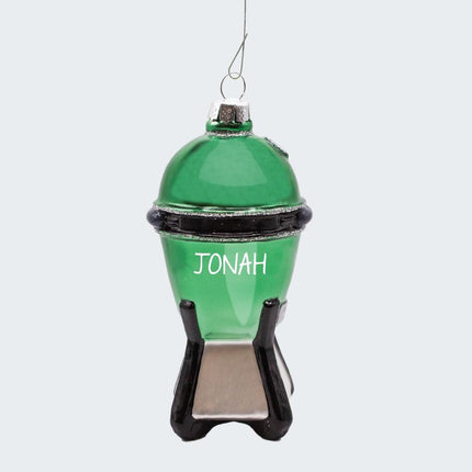 Green Egg BBQ Grill Ornament created by ORNAMENT SHOP