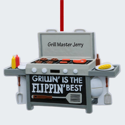 Grillin Is The Flippin Best Ornament created by ORNAMENT SHOP