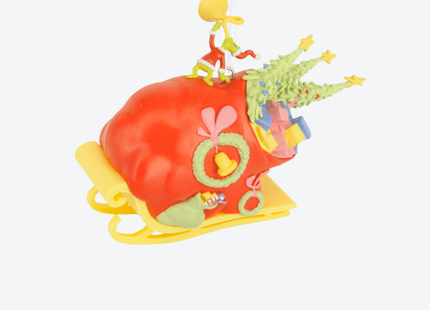 Grinch Sleigh Christmas Ornament