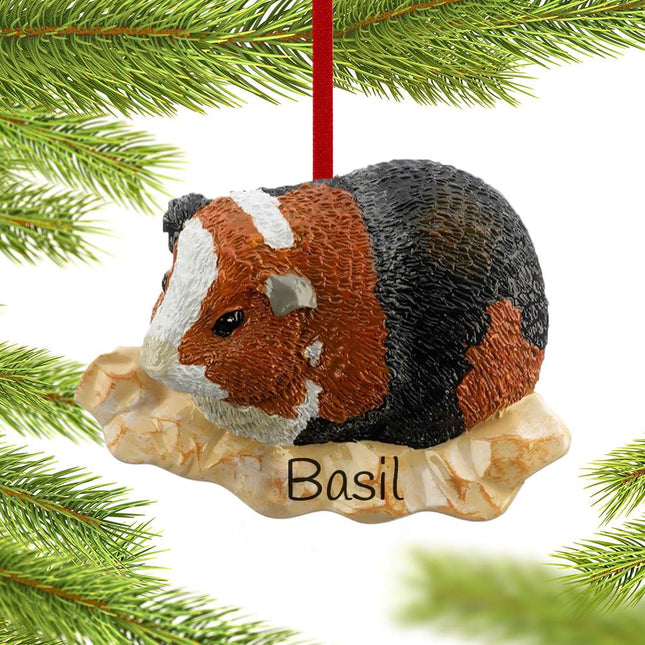 Guinea Pig Ornament created by RUDOLPH AND ME and designed by Ornament Shop