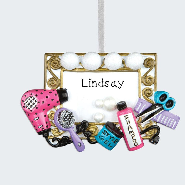 Hair Stylist Ornament created by ORNAMENT SHOP