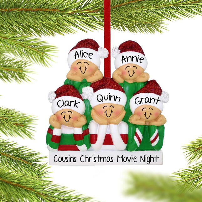 Head in Hands Family of 5 Ornament created by ORNAMENT SHOP