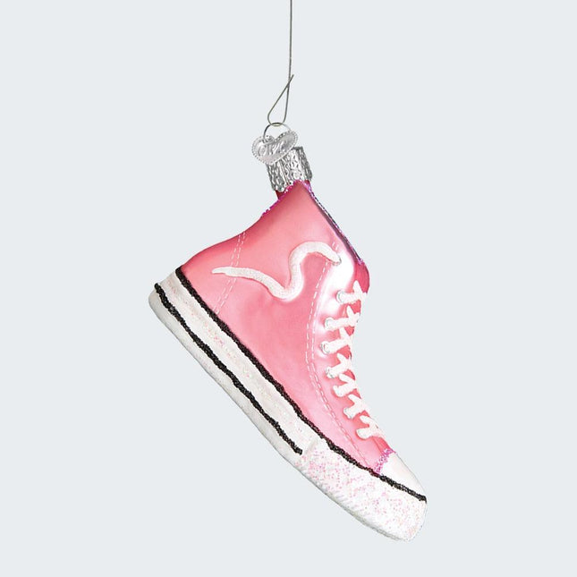 High Top Sneaker Ornament created by OLD WORLD CHRISTMAS and designed by Ornament Shop