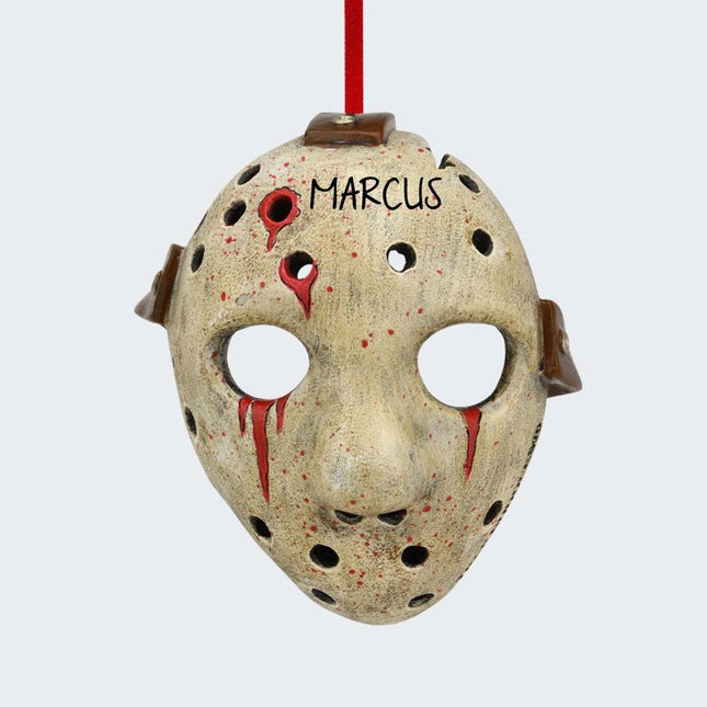 Hockey Mask Ornament created by TREE BUDDEES and designed by Ornament Shop