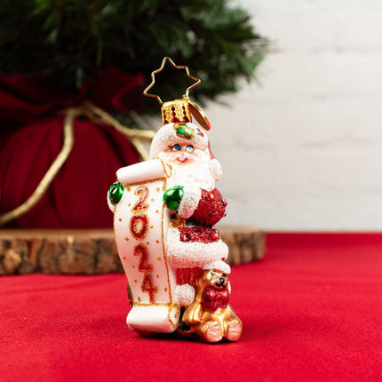 Holly Jolly New Year Ornament created by CHRISTOPHER RADKO and designed by Ornament Shop