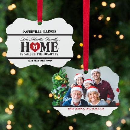 Home is where the Heart is Ornament created by ORNAMENT SHOP