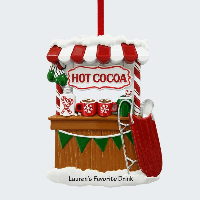 Hot Cocoa Stand Ornament created by ORNAMENT SHOP