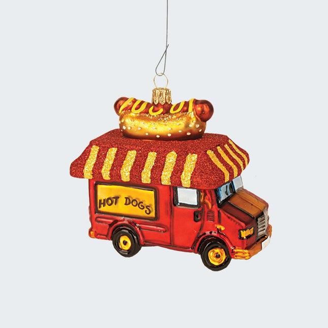 Hot Dog Truck Ornament created by ORNAMENT SHOP