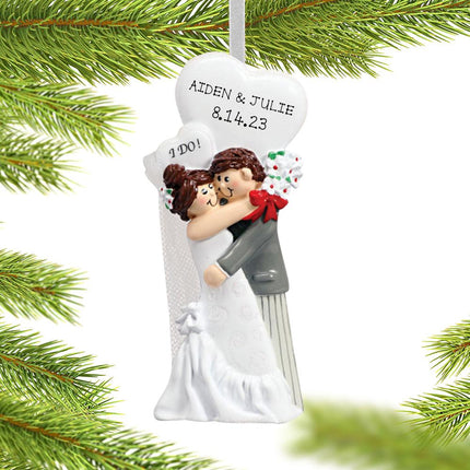 I Do Couple Ornament created by RUDOLPH AND ME and designed by Ornament Shop