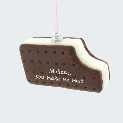 Ice Cream Sandwich Ornament created by ORNAMENT SHOP